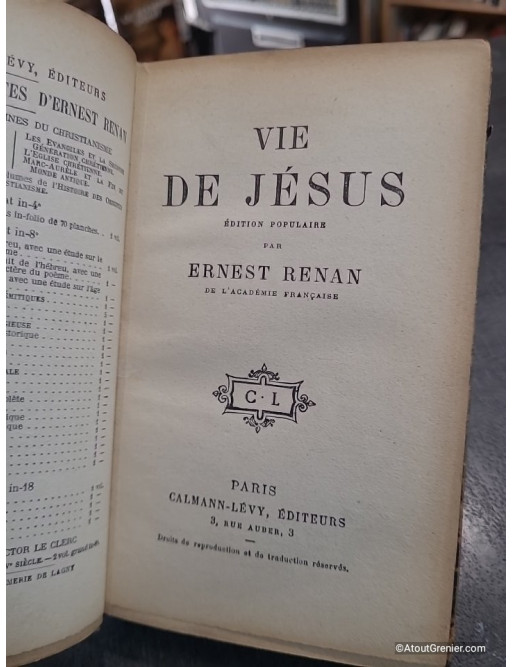Vie De Jesus