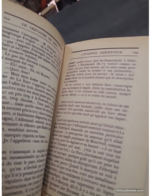 Le Centure De Dieu – Jean de La Varende | Grasset 1958 | Livre ancien