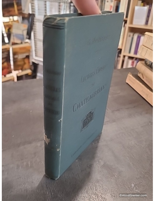 Lectures choisies de Chateaubriand – G. Pellissier | CH. Delagrave 1892