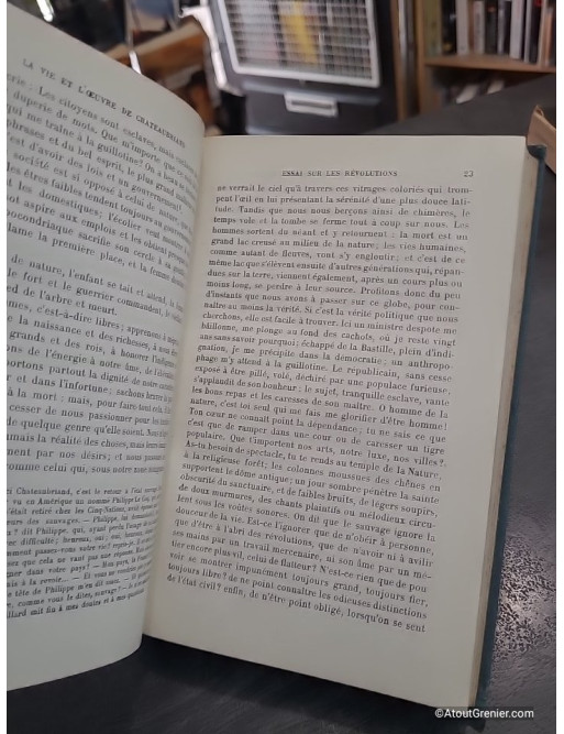 Lectures choisies de Chateaubriand – G. Pellissier | CH. Delagrave 1892