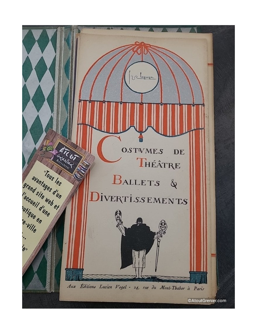 Costumes de théâtre, ballets & divertissements de Georges Lepape