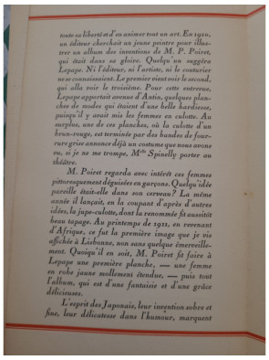 Costumes de théâtre, ballets & divertissements de Georges Lepape