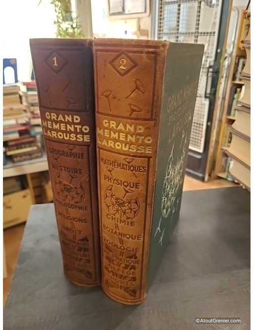 Grand Memento Larousse en 2 tomes