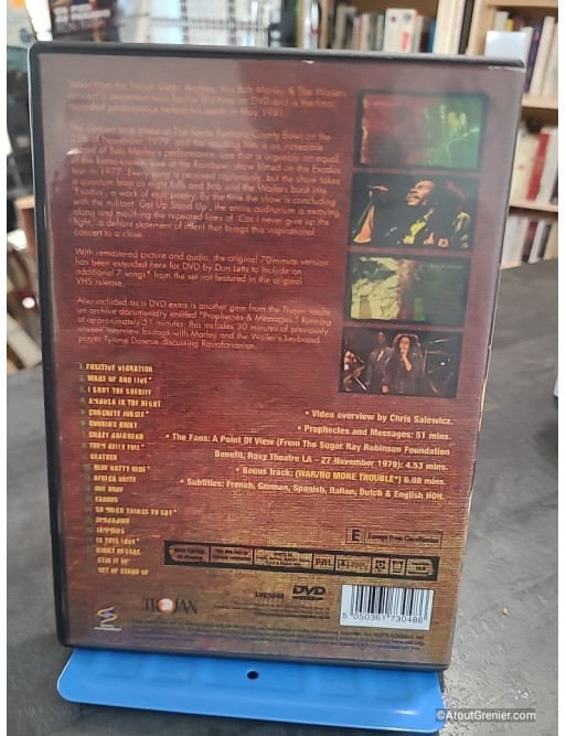 Bob Marley - The Legend Live - Santa Barbara County Bowl (1979) (DVD)