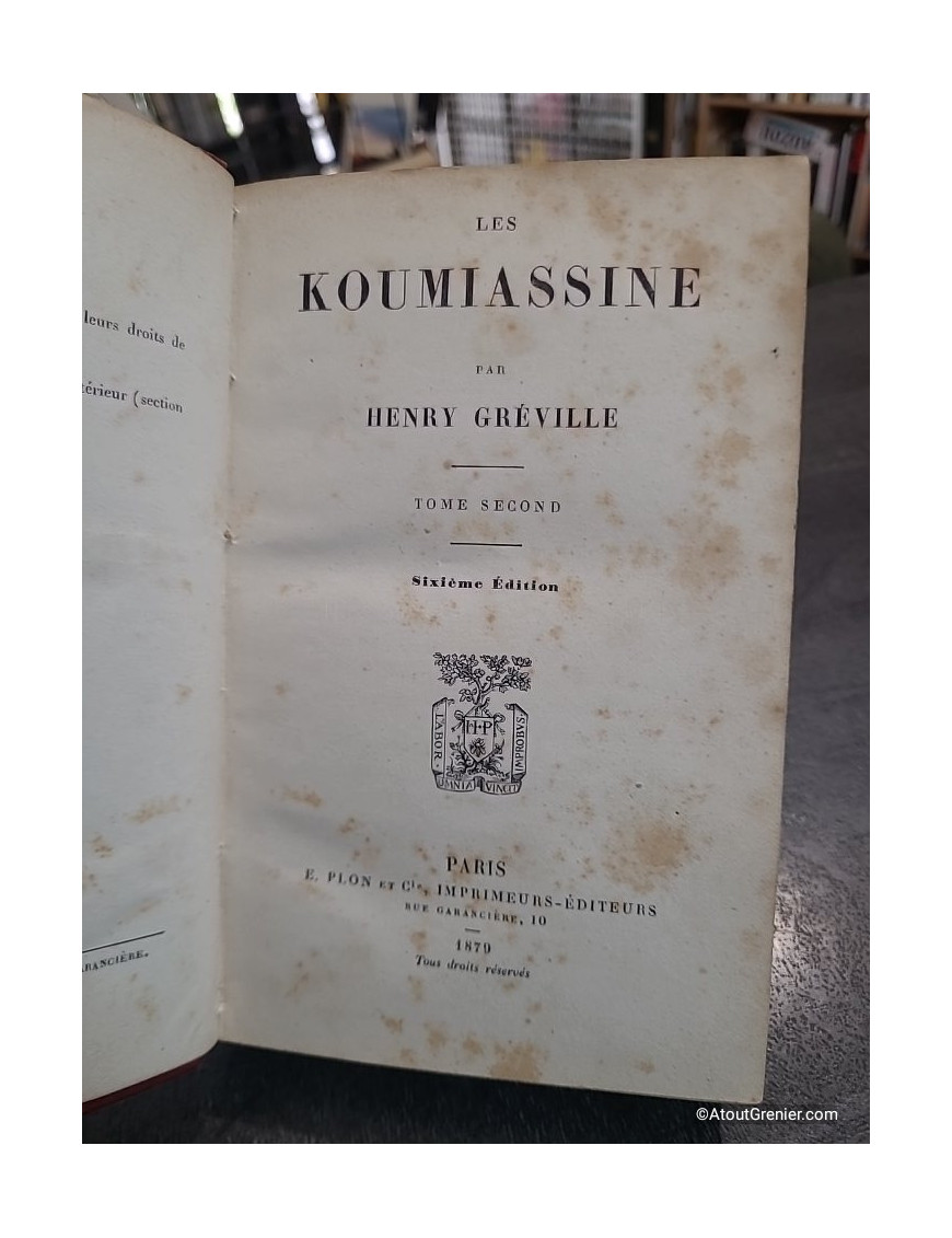 Les Koumiassine - Tome 2