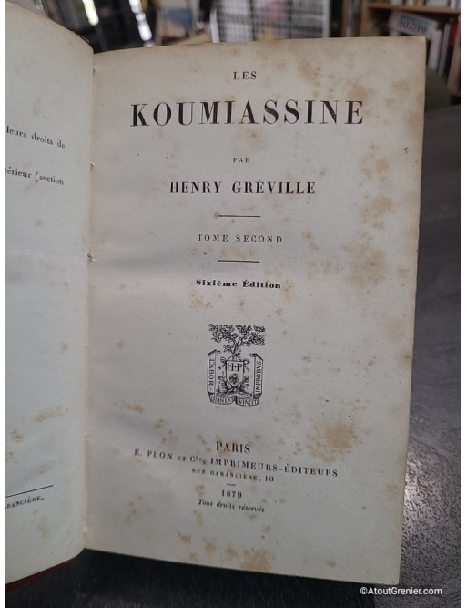 Les Koumiassine - Tome 2