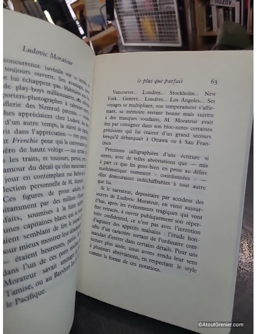Ludovic Morateur ou le plus que parfait
