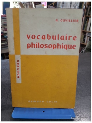 Vocabulaire Philosophique / Specimen