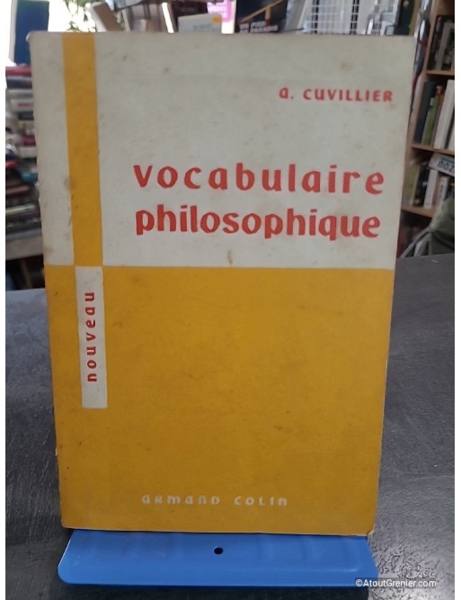 Vocabulaire Philosophique / Specimen