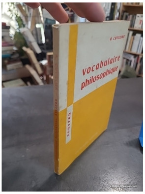Vocabulaire Philosophique / Specimen