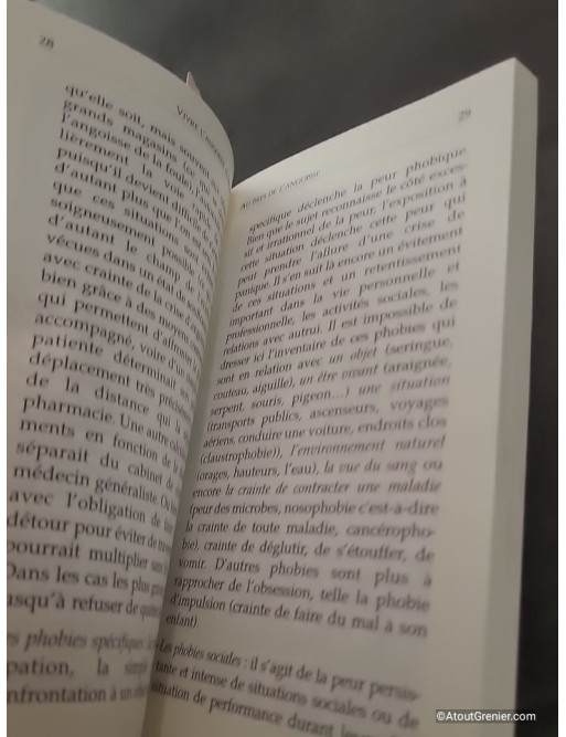 Vivre l'angoisse autrement de Louis Masquin - Une approche médicale, psychologique, spirituelle