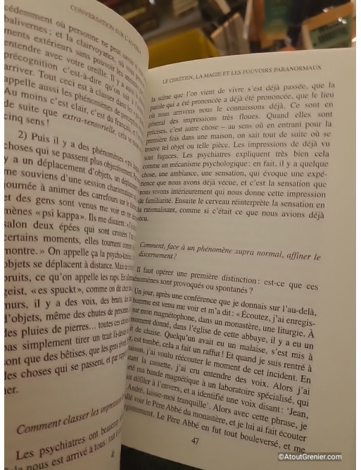Conversation Sur L'Au-Dela de Bernard Bastian