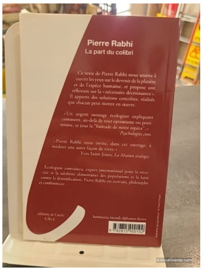 La part du colibri de Pierre Rabhi - L'espèce humaine face à son devenir