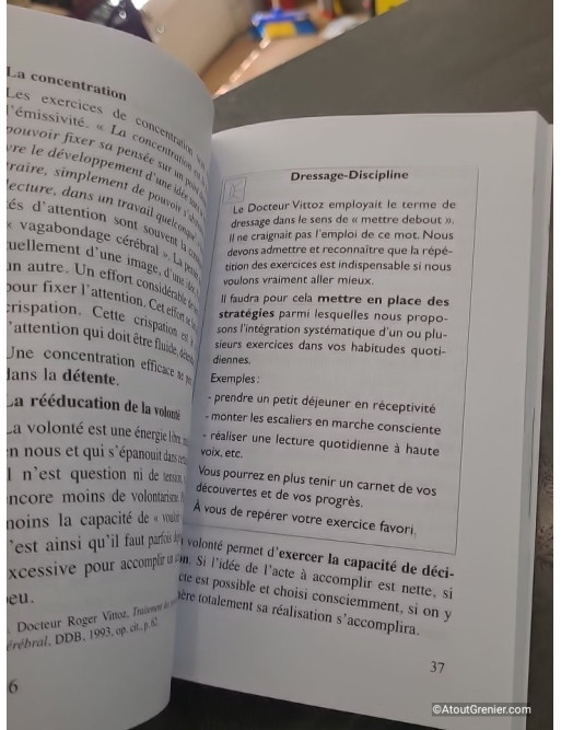 Vivre Mieux Au Quotidien - Vittoz Mode D'emploi de Francis Gilbert