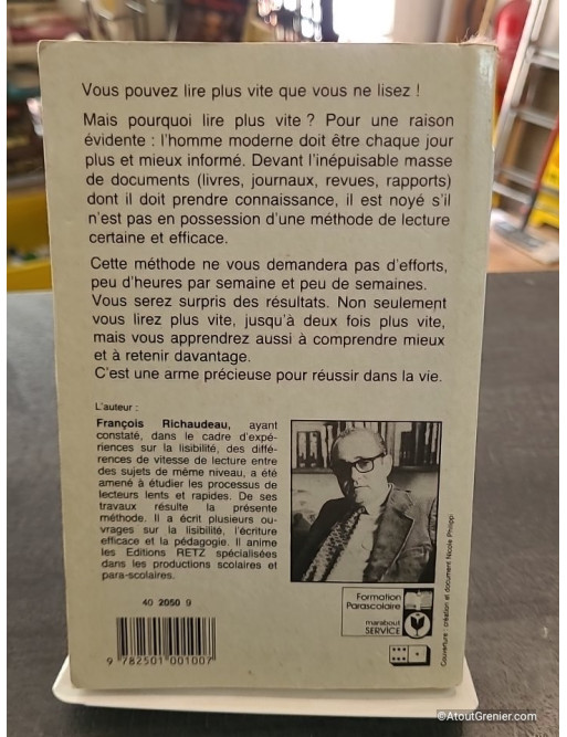 La lecture rapide de François Richaudeau - Une méthode moderne pour apprendre sans peine