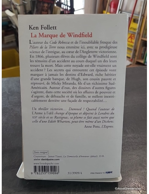 La Marque de Windfield de Ken Follett