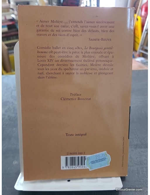 Le Bourgeois Gentilhomme de Molière