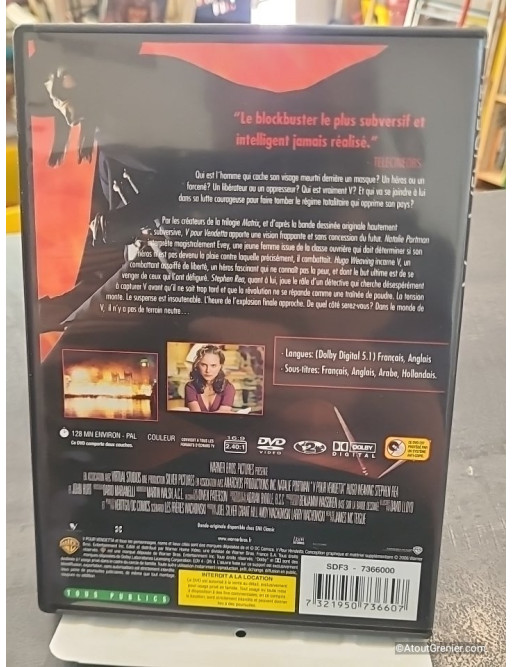 V pour Vendetta (DVD)
