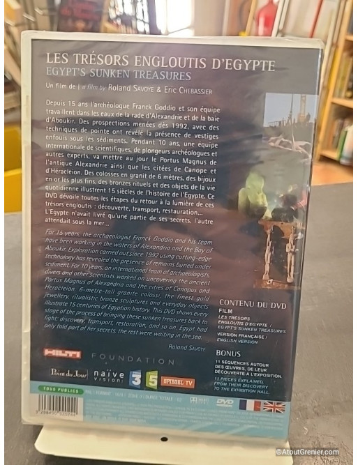 Les Trésors engloutis d'Egypte (DVD)