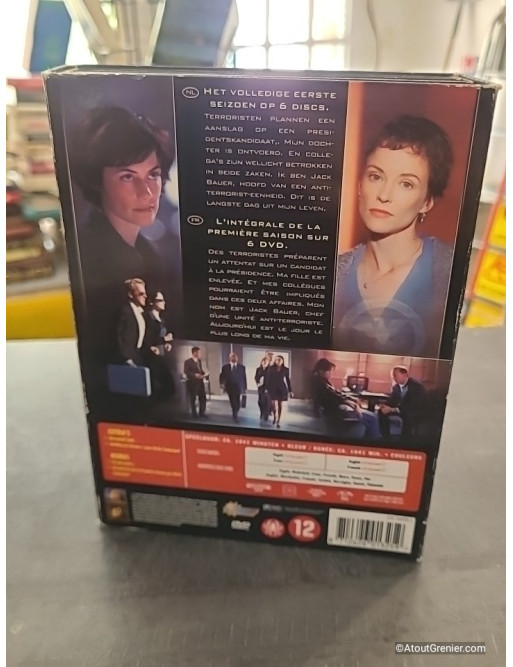 24 Heures chrono - L'intégrale Saison 1 - Coffret Collector 6 DVD (DVD)