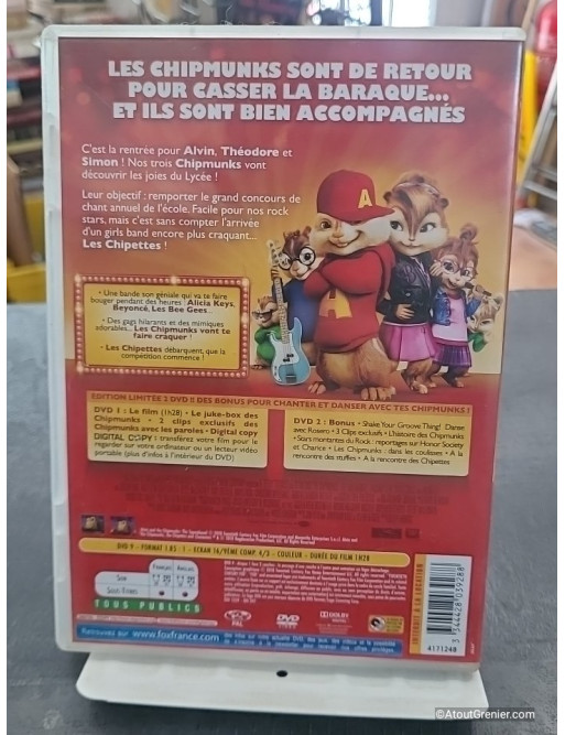 Alvin et les Chipmunks 2 - Édition Limitée (DVD)