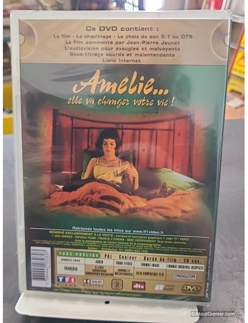 Le Fabuleux destin d'Amélie Poulain (DVD)