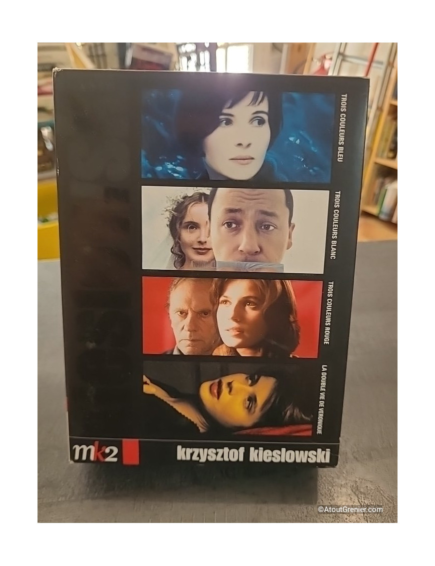 Kiéslowski - Coffret - Trois couleurs : Bleu, Blanc, Rouge + La double vie de Véronique (DVD)
