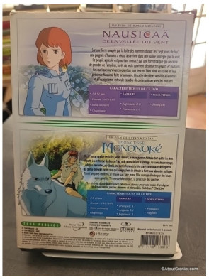 Nausicaä de la vallée du vent + Princesse Mononoké [Pack] (DVD)