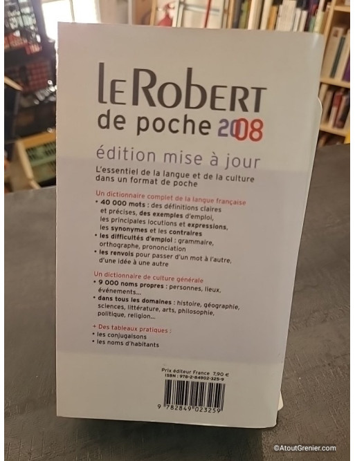 Le Robert de poche - Edition 2008 - Danièle Morvan et Alain Rey