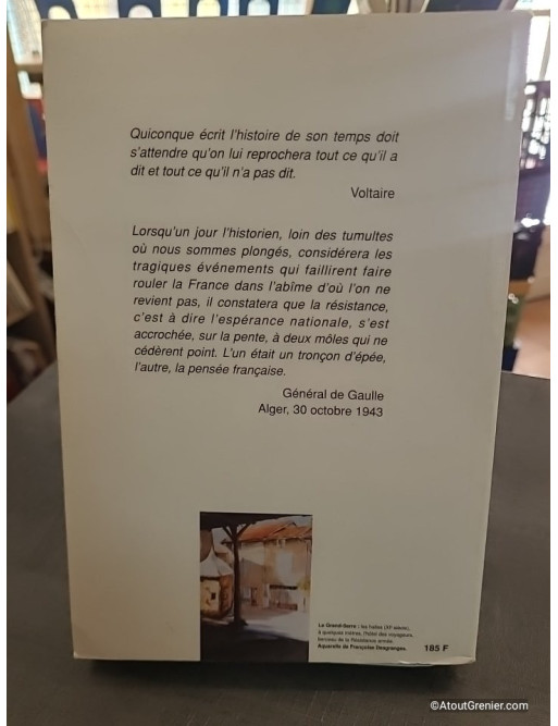 Drôme Nord, terre d'asile et de révolte, 1940-1944 - Henri Chosson et Pierre Lefort