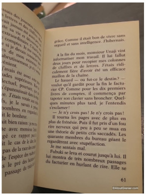 Stupeur et Tremblements de Amélie Nothomb