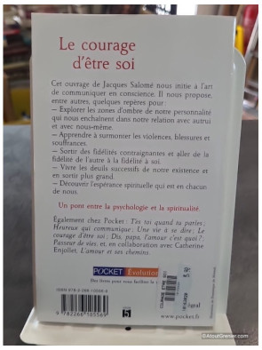 Le Courage D'etre Soi de Jacques Salomé - Une charte du mieux-être avec soi-même et avec autres