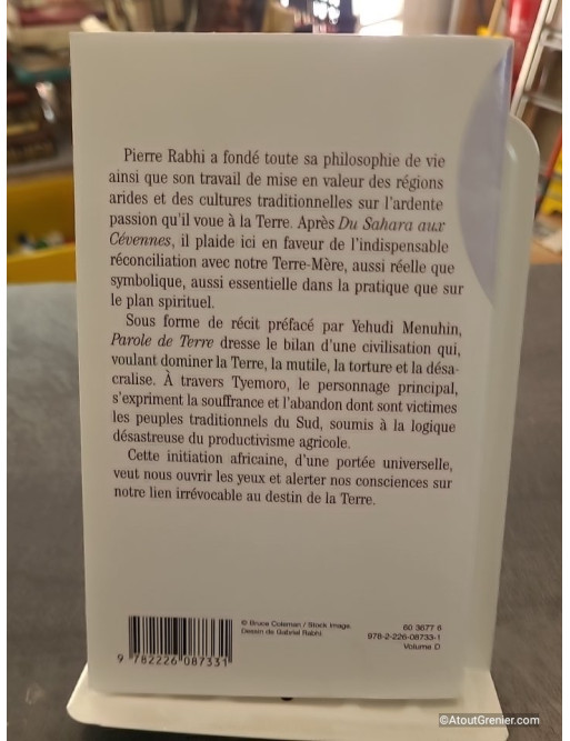 Parole de terre de Pierre Rabhi - Une initiation africaine