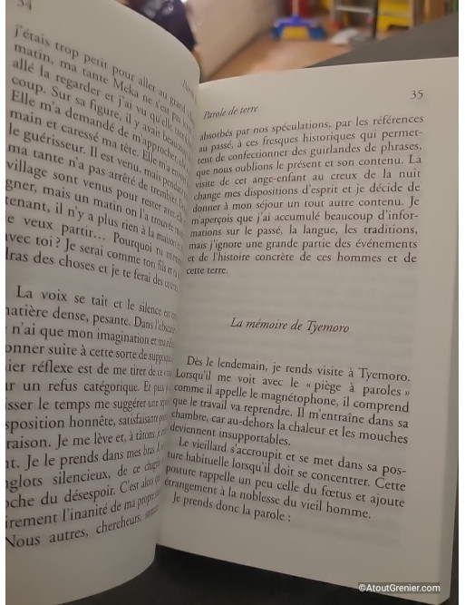 Parole de terre de Pierre Rabhi - Une initiation africaine