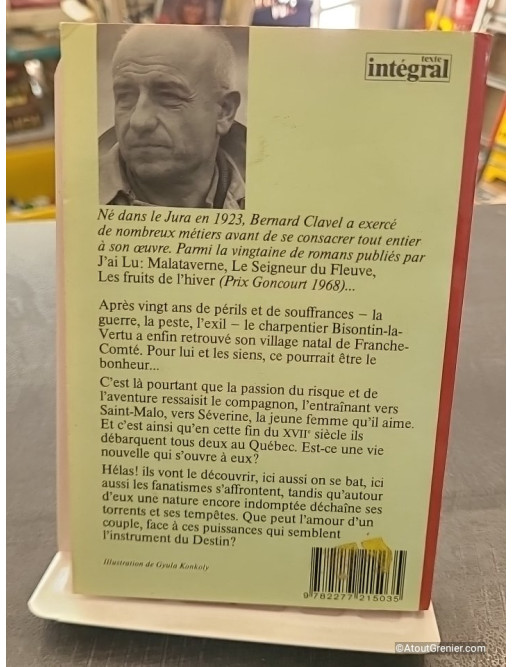 Compagnons du Nouveau Monde de Bernard Clavel - Les Colonnes du ciel Tome 5