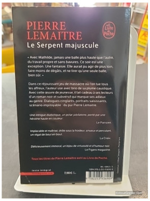 Le Serpent majuscule de Pierre Lemaitre