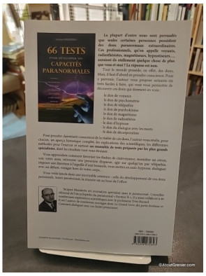 66 Tests Pour Développer Vos Capacités Paranormales - Jacques Mandorla