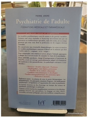 Psychiatrie de l'adulte - Formations médicales et paramédicales - Pierre André