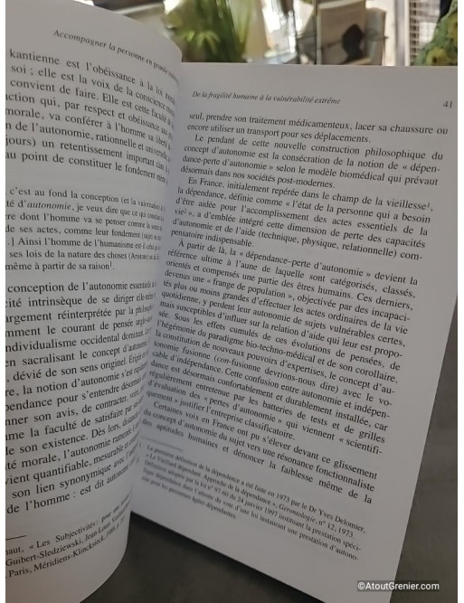 La grande vulnérabilité, fin de vie, personnes âgées, handicap - Sylvie Pandelé