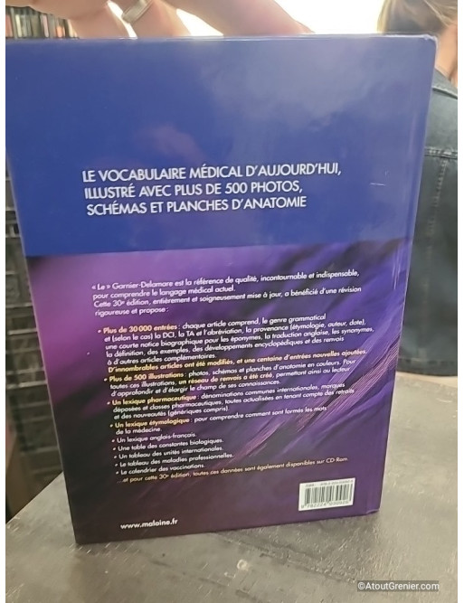 Dictionnaire illustré des termes de médecine Garnier-Delamare - Marcel Garnier