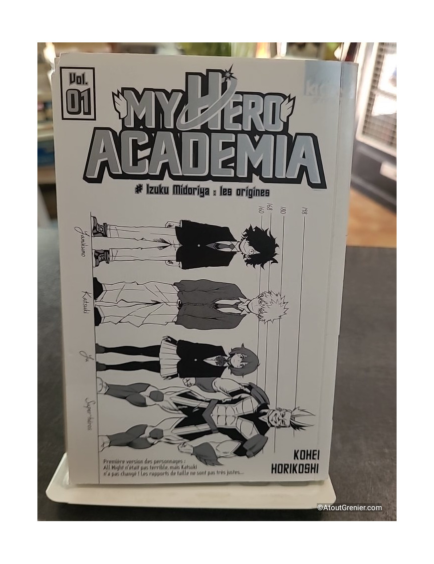 My Hero Academia - Tome 1 - Izuku Midoriya : les origines - Kohei Horikoshi