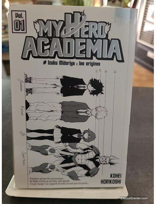 My Hero Academia - Tome 1 - Izuku Midoriya : les origines - Kohei Horikoshi