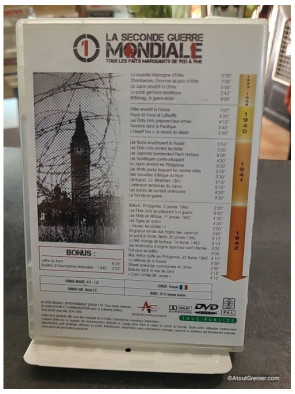 La Seconde Guerre mondiale : tous les faits marquants de 1933 à 1945 - Tome 1 (DVD)
