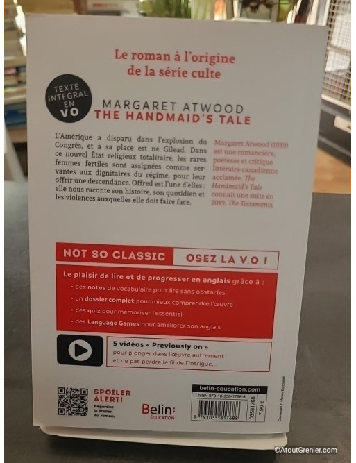 The Handmaid's Tale - Margaret Atwood