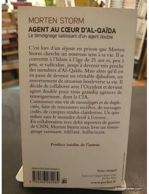 Agent au coeur d'Al-Qaïda - Le témoignage saisissant d'un agent double - Morten Storm
