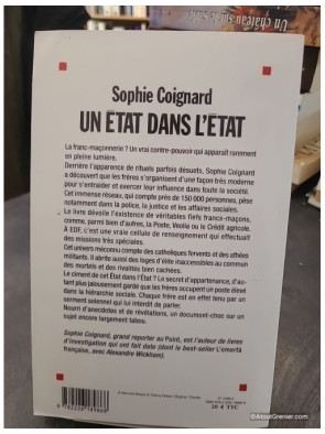 Un Etat dans l'Etat - Le contre-pouvoir maçonnique - Sophie Coignard