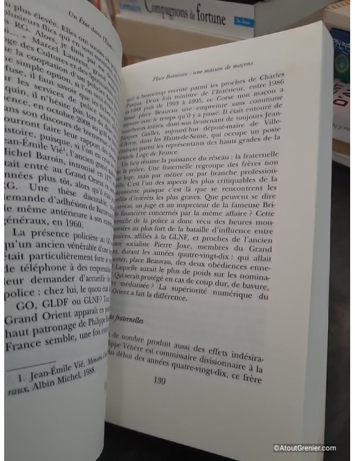 Un Etat dans l'Etat - Le contre-pouvoir maçonnique - Sophie Coignard