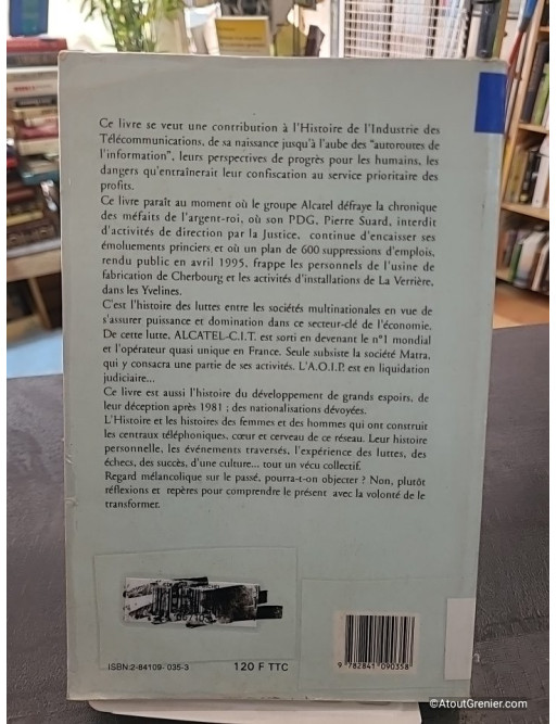 Au coeur du téléphone - Histoire des installations téléphoniques - Clairette Hajdu