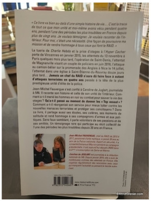 Patron du RAID face aux attentats terroristes - Jean-Michel Fauvergue