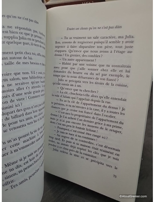 Toutes ces choses qu'on ne s'est pas dites - Marc Lévy